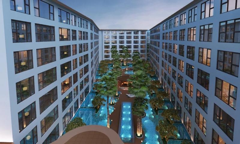 Condominium 2 bedrooms for sale Type B at Capri Residence near Bangtao beach